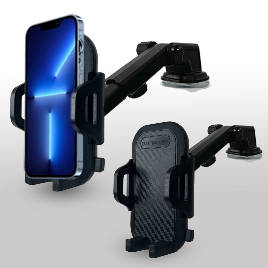 Universal Car Phone Mount - Windshield Dashboard Holder 360° Rotate