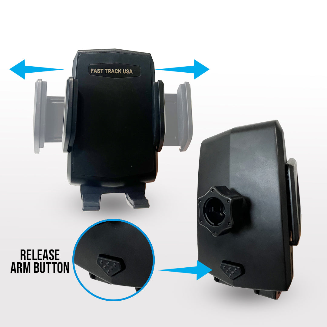 Universal Car Phone Mount - 360° Windshield Dashboard Holder