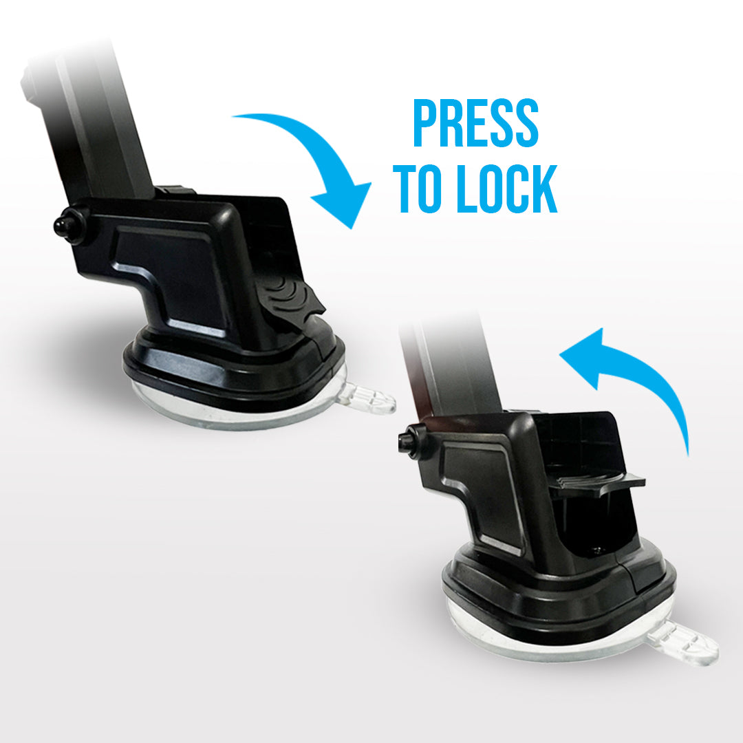 Universal Car Phone Mount - Windshield Dashboard Holder 360° Rotate