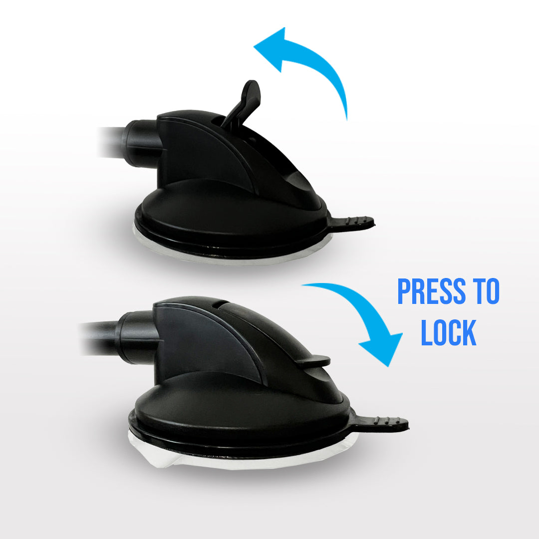 Universal Car Phone Mount - 360° Windshield Dashboard Holder