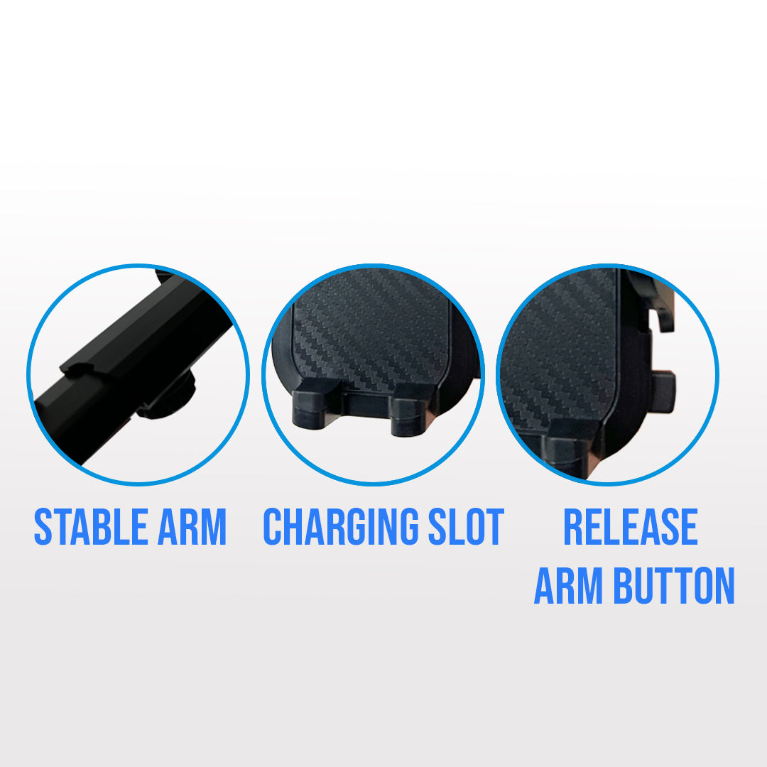 Universal Car Phone Mount - Windshield Dashboard Holder 360° Rotate