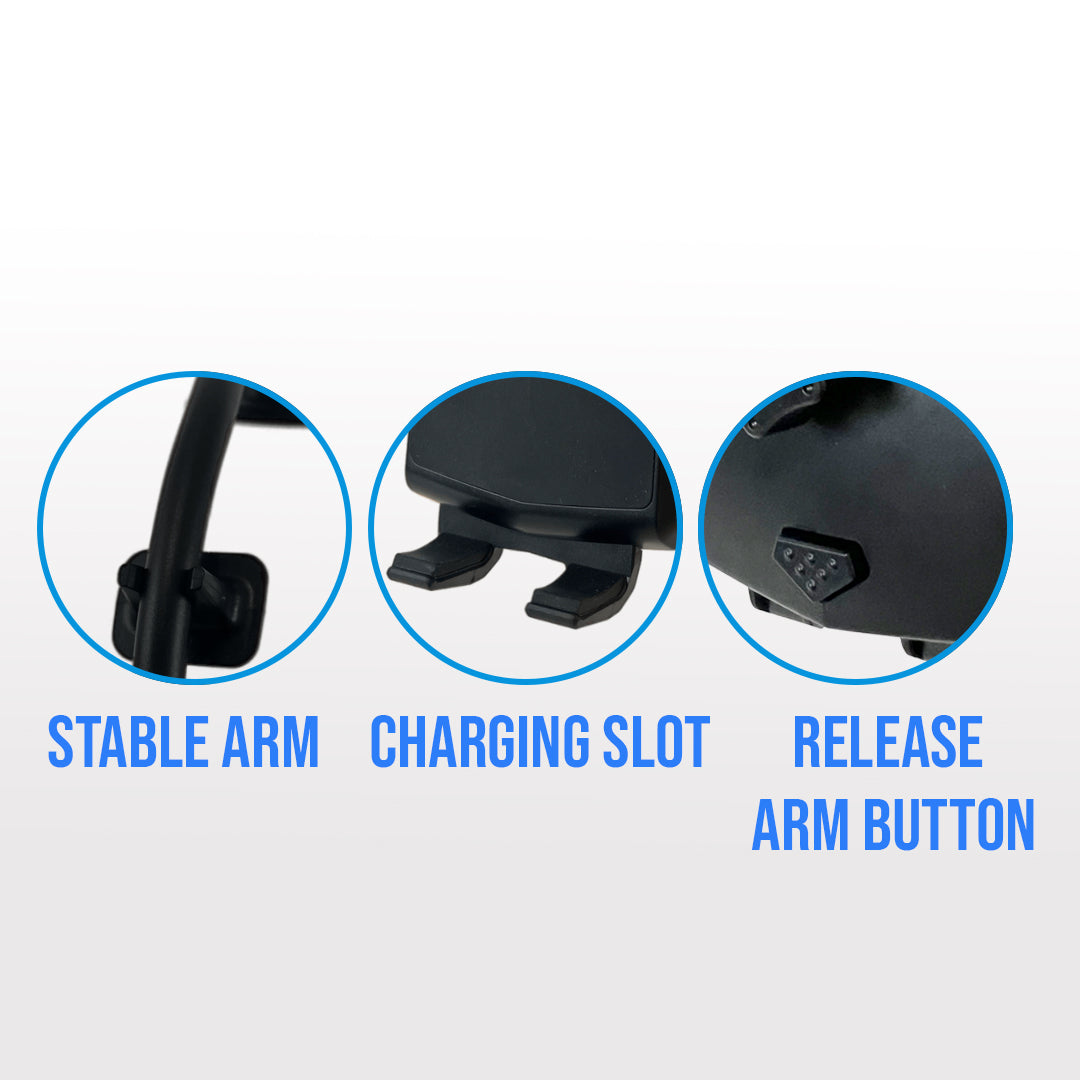 Universal Car Phone Mount - 360° Windshield Dashboard Holder