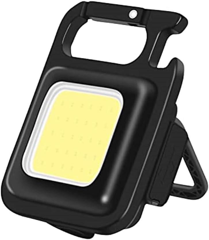 SOL 800 Lumen COB LED Rechargeable Keychain Flashlight