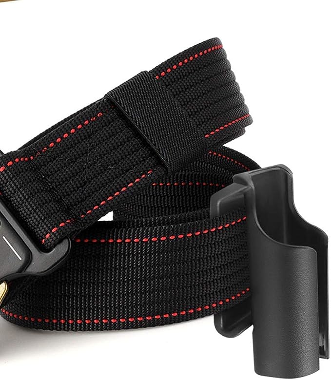 Heavy-Duty Polyamide Clip-On Holster 22-24mm Flashlight Belt Mount