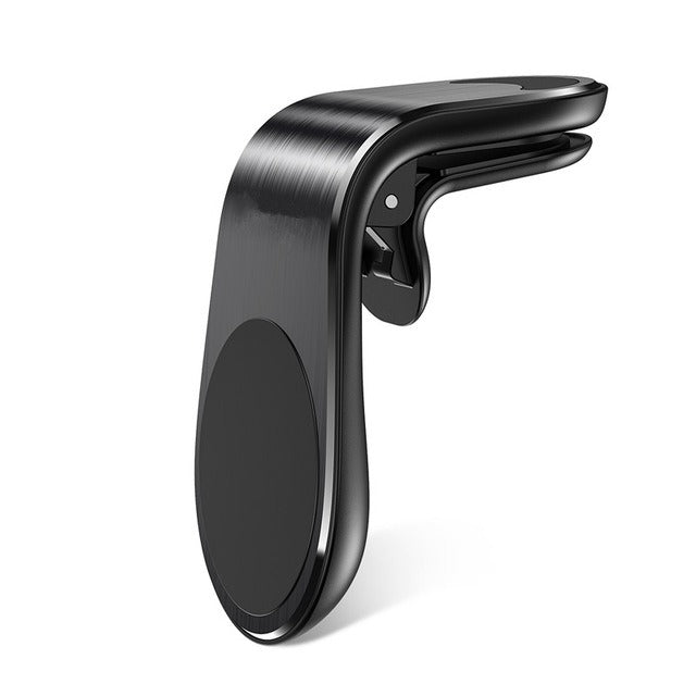 Strong Magnetic Car Air Vent Phone Holder - Universal L-Clip Mount