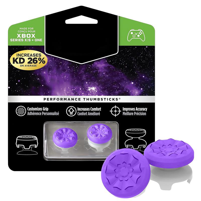 Controlfreek FPS Freek Galaxy Black for Xbox One and Xbox Series X Controller | 2 Performance Thumbsticks | 1 High-Rise, 1 Mid-Rise | Black (Limited Edition) Ps5 Accessories Gaming Accessories Grip Game Console