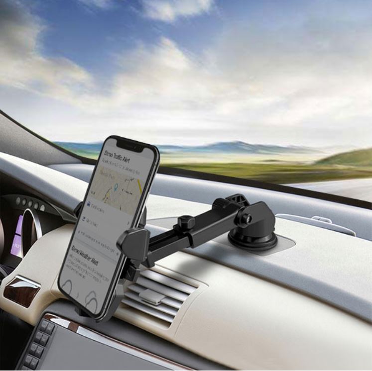 Universal Car Phone Mount - Adjustable Long Neck Dashboard Holder