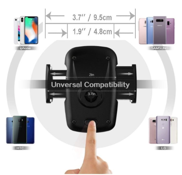 Universal Car Air Vent Phone Mount 360° Rotation Adjustable Holder