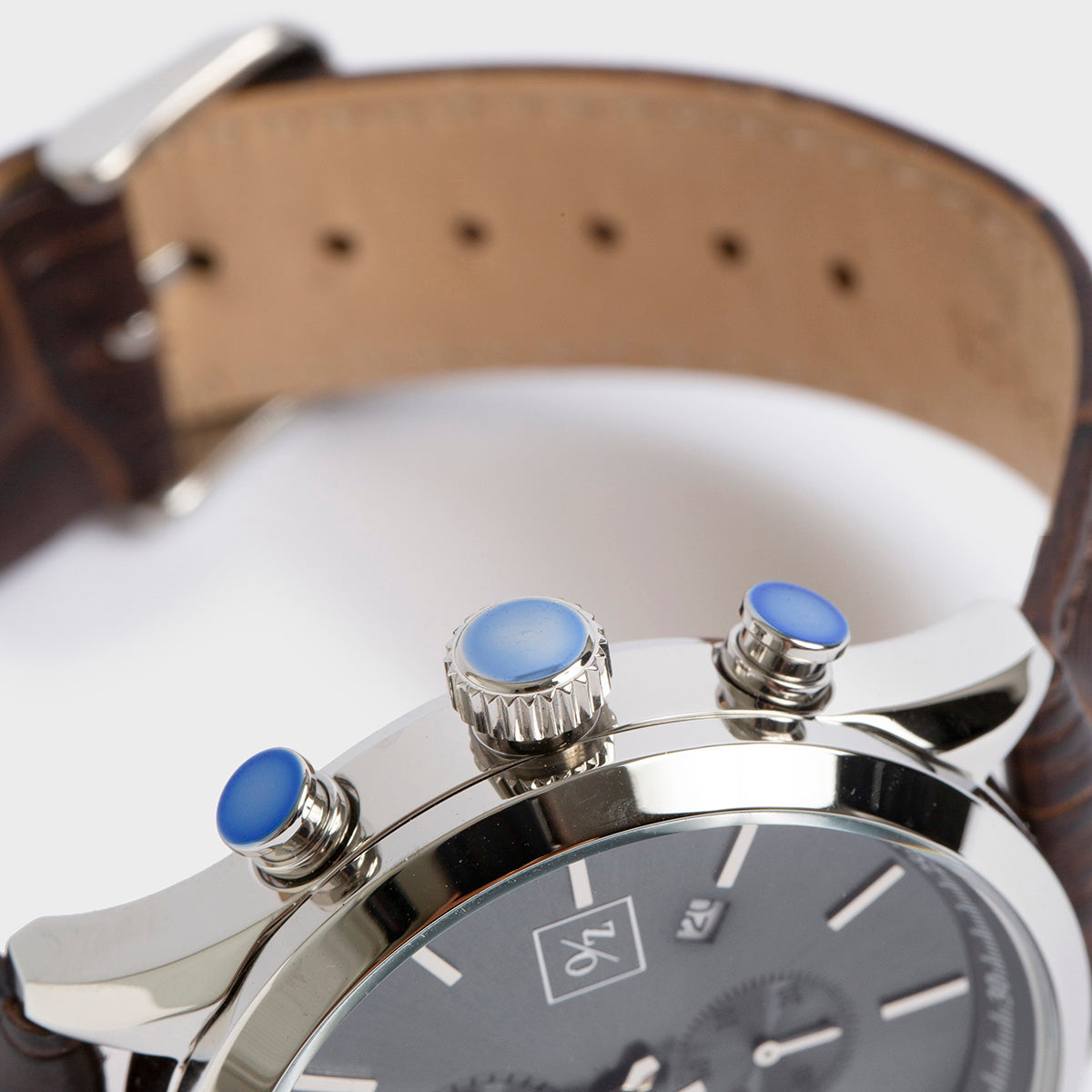 Monaco Luxury Chronograph Watch - Stainless Steel 42mm