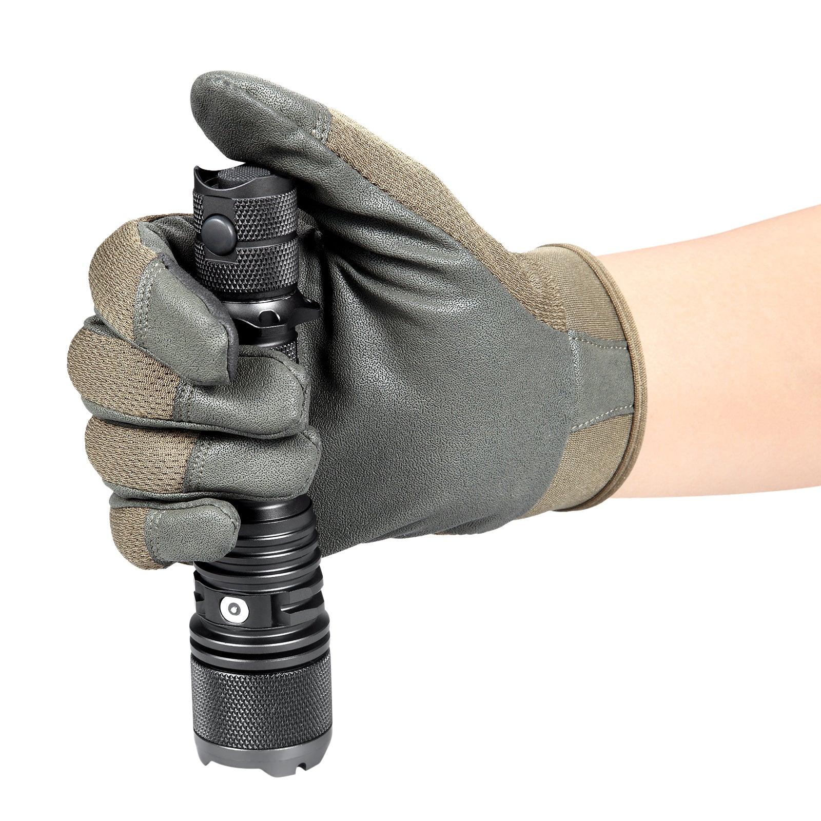 Powertac Warrior LT Gen 5 - 3050 Lumen Tactical Flashlight Long Throw