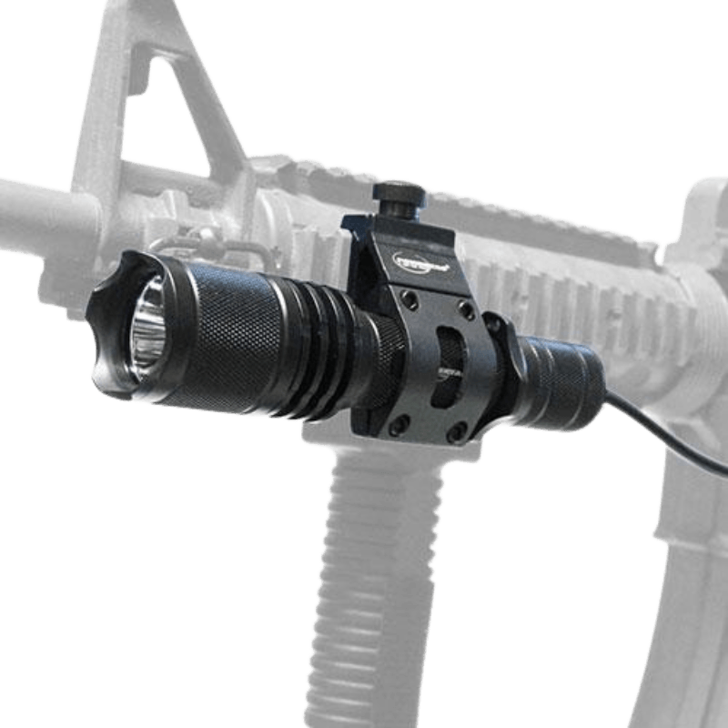 Powertac Warrior Offset Tactical Weapon Mount - 30mm Picatinny Rail