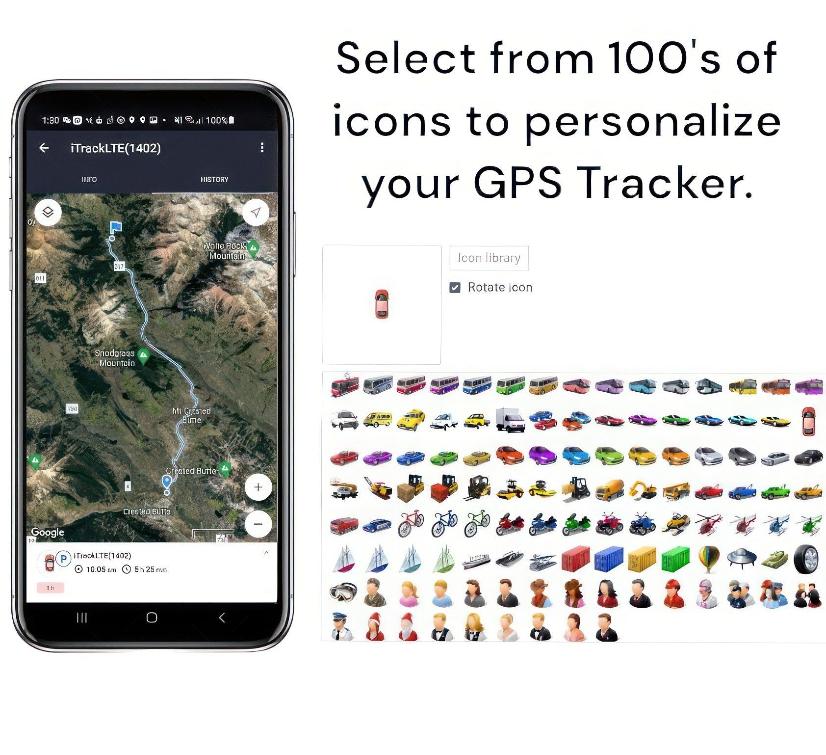 GPScards GPS SIM Card - Global 4G/5G Tracker Data + Mobile App