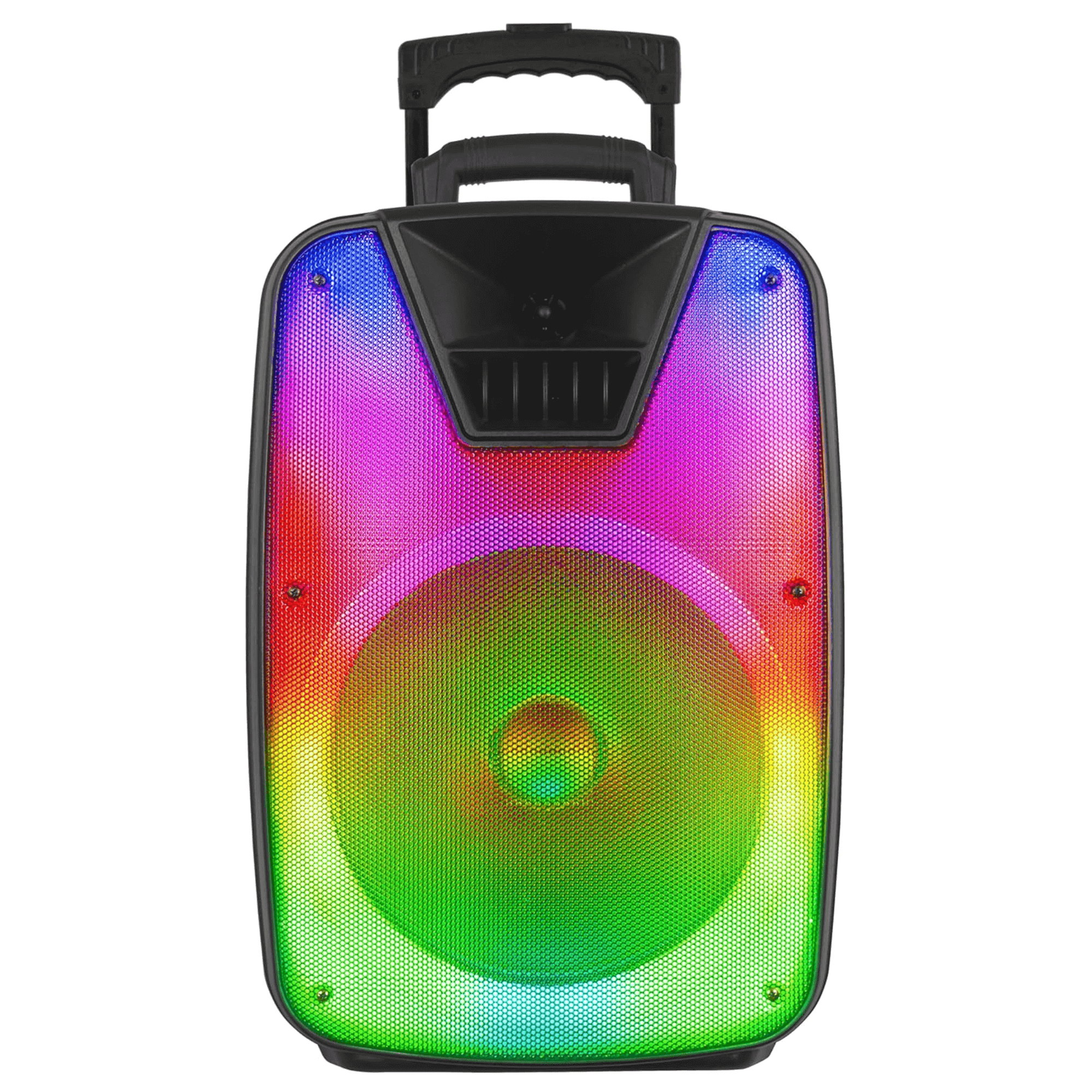 IQ Sound 12" Portable Bluetooth DJ Speaker 40W LED Lights