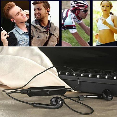 Lightweight Bluetooth Headphones CSR 4.0 APT-X - Black/White