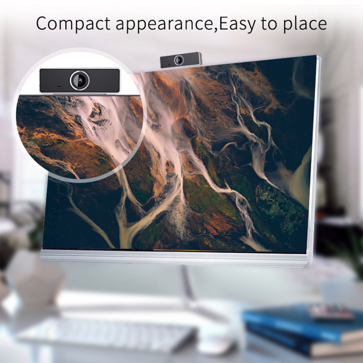 FHD 1080p Webcam USB PC Komputer Webcam Auto Focus dengan Mikrofon 60 Deregreen Laptop Laptop Webcam Langsung Webcam Streaming