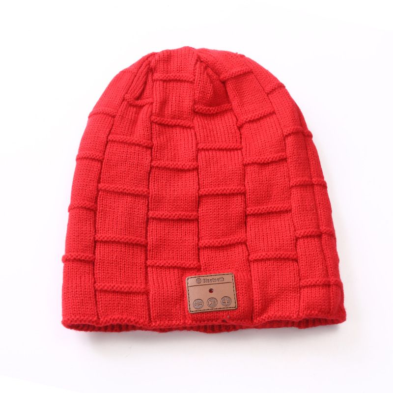 Bluetooth Beanie Hat - Wireless Music & Calls - Faux Fur Lined