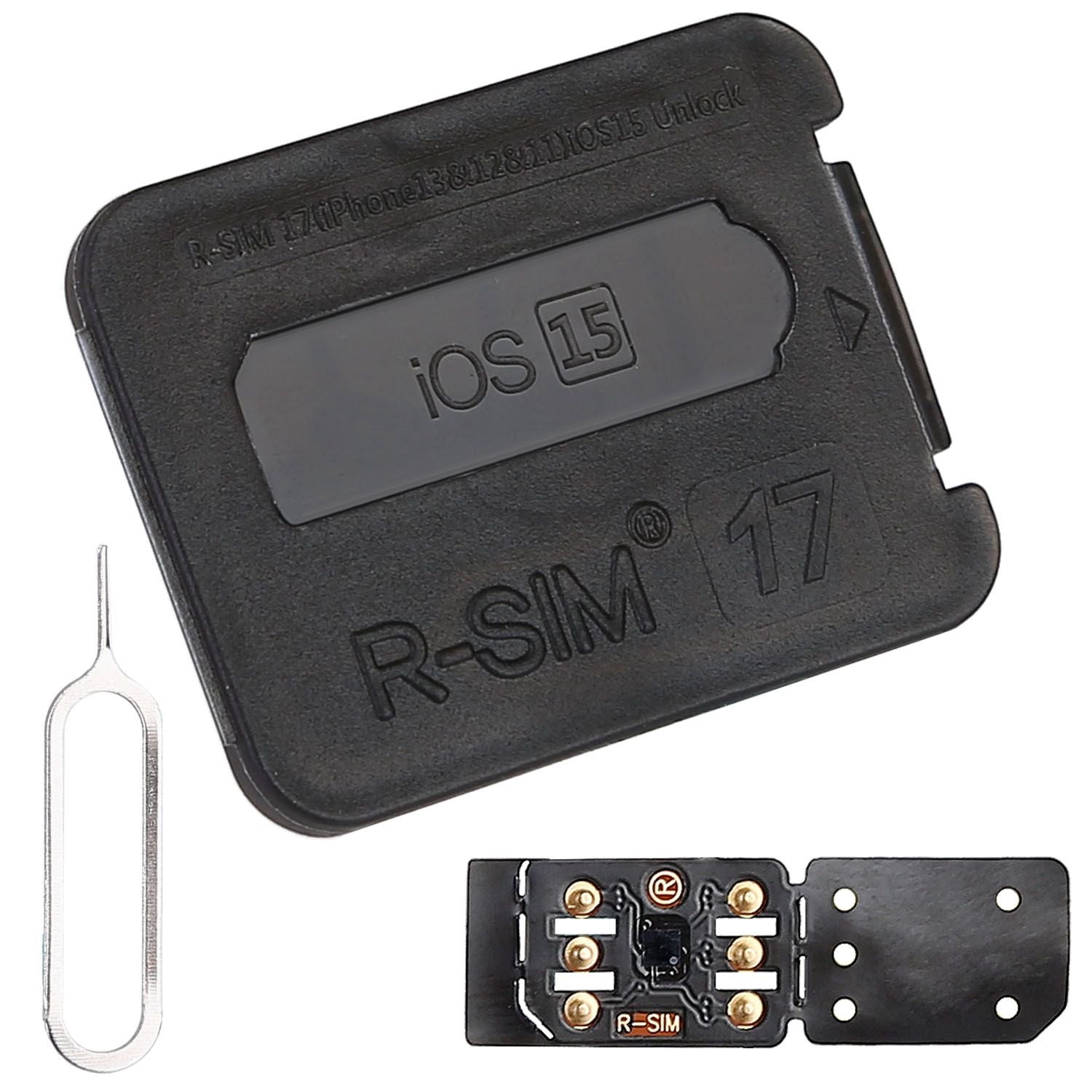 R-SIM17 Nano Unlock Card for iPhone 13/12/11/X - iOS 15 Compatible