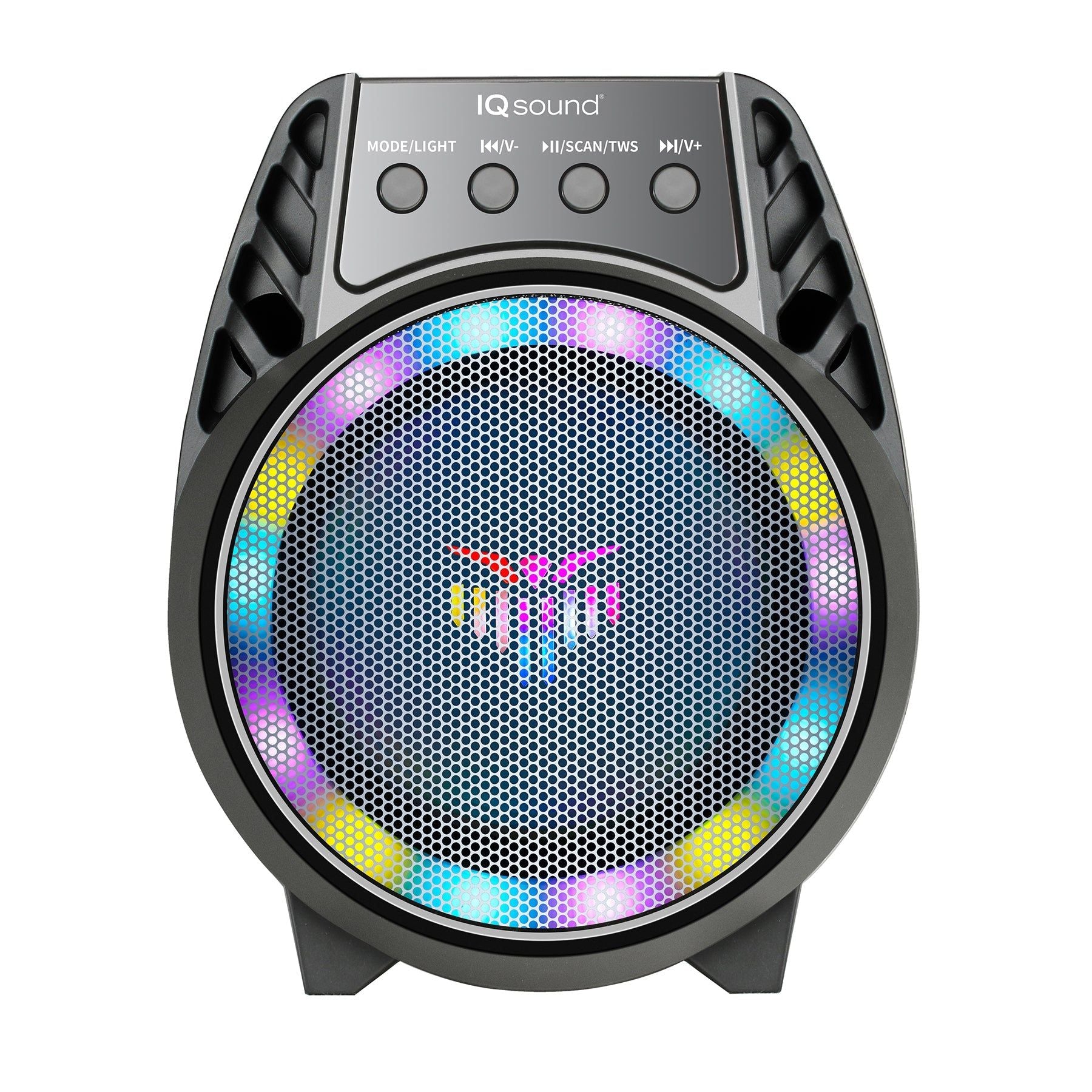 IQ Sound 4" Bluetooth TWS Party Speaker with LED Lights
