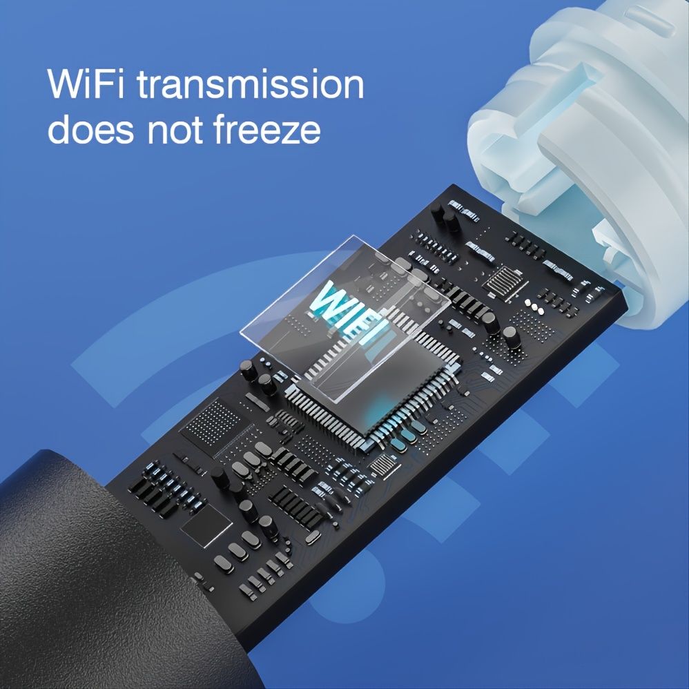 Ohrwachsentfernung; Wasserdichtes Ohrschadenreiniger mit Kamera; 6 LED -Leuchten; WiFi -Ohrreinigungs -Kit; Otoskop mit Licht; Für ; iPhone; iPad; Android Smartphone