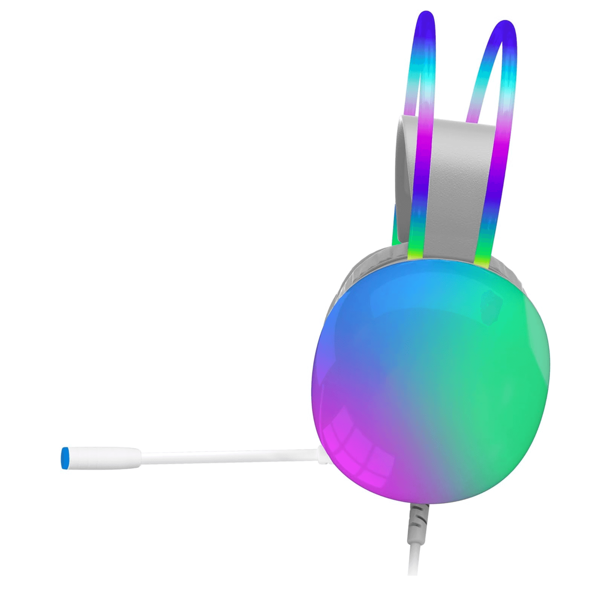 IQ Sound RGB Gaming Headset - 7.1 Surround Sound USB Wired