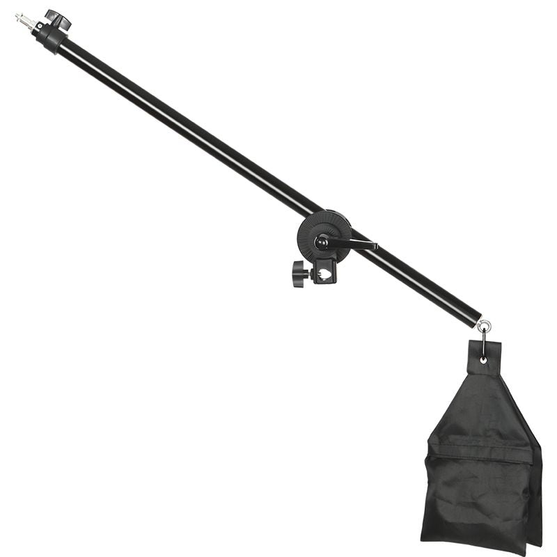 Tripod for Softbox Light Stand Photo Studio 2M with 1.4M Boom Arm Flexible Sandbag Supporting Lighting Photography Phone Flash