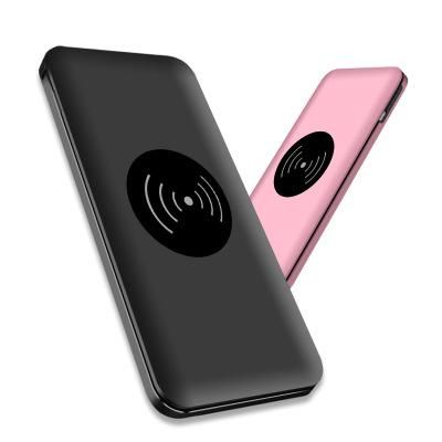 Pin Sạc Dự Phòng Không Dây 10000mAh - Trạm Sạc Qi