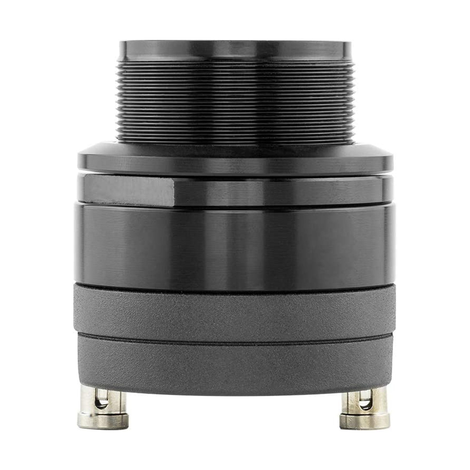 Black 1-inch titanium bullet tweeter speaker horn, 200W, 4 Ohm, by Doba.