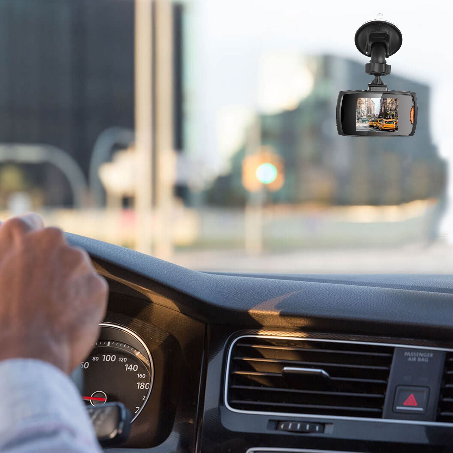 Camera Hành Trình 1080P HD Góc Rộng 90° Ghi Hình Ban Đêm