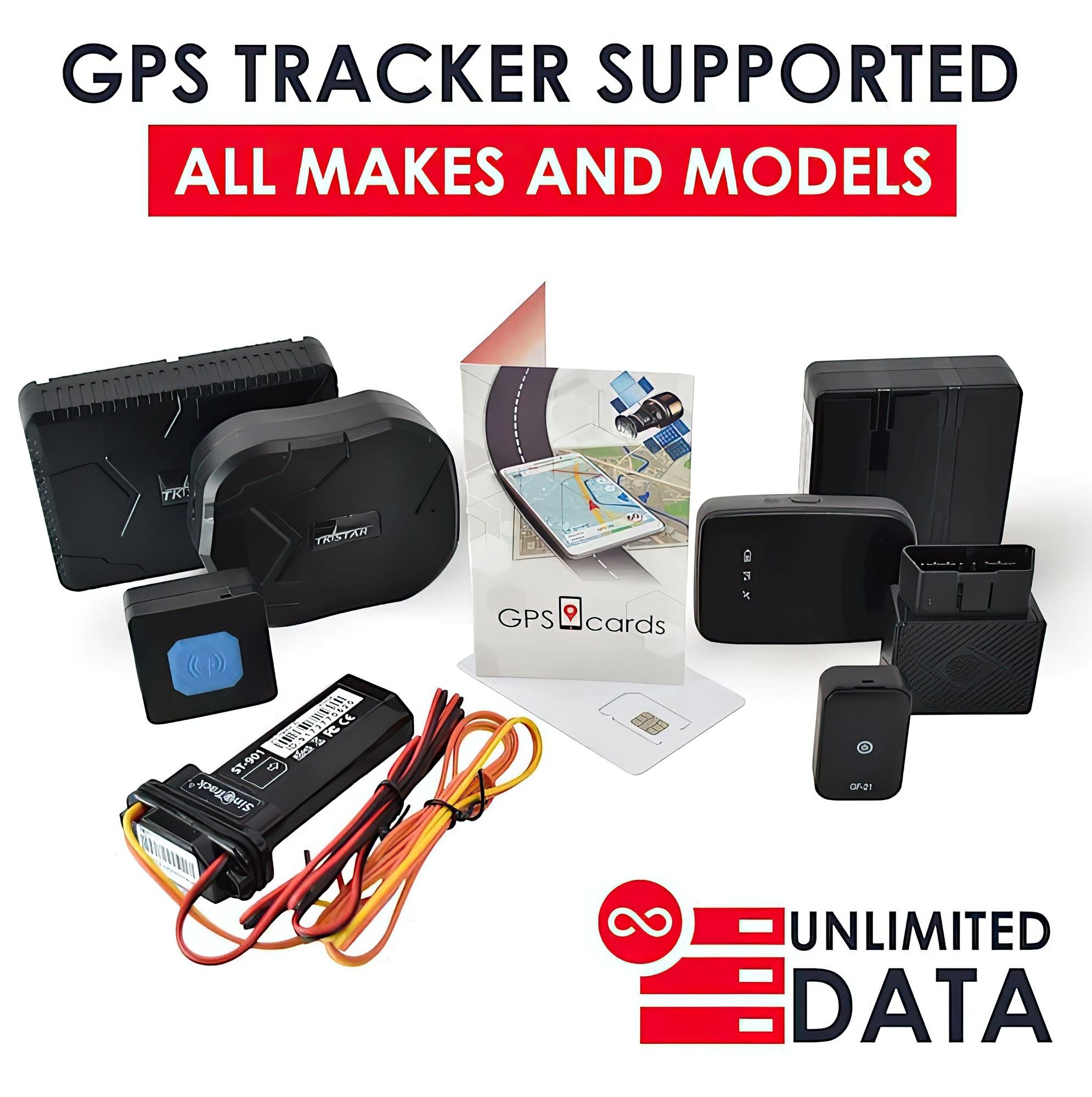 GPS 추적기 모니터링 장치 + 온라인 추적 용 SIM 카드