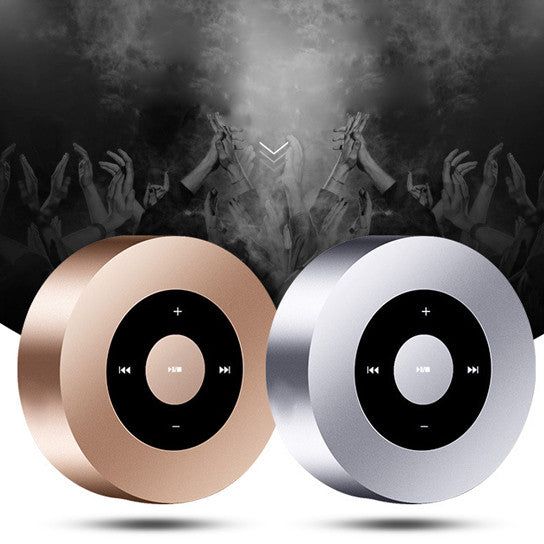 Metallic Bluetooth Speaker MP3 Player - Gold Silver NFC 10Hr Battery