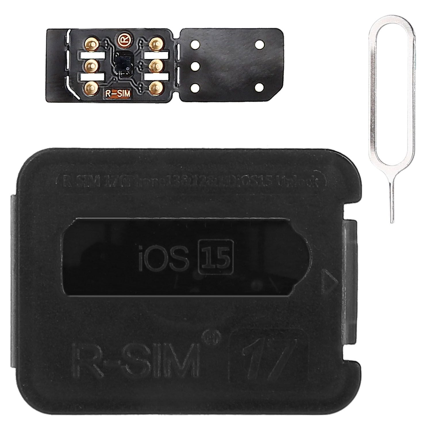 R-SIM17 Nano Unlock Card for iPhone 13/12/11/X - iOS 15 Compatible