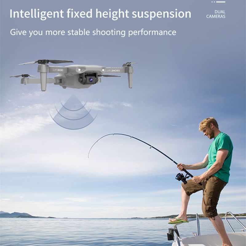 E99PRO2 RC Drone 1080p 4K HD Camera WiFi FPV Drone Kamera Ganda Quadcopter Real-Time Transmission Helicopter Toys Hadiah Ulang Tahun