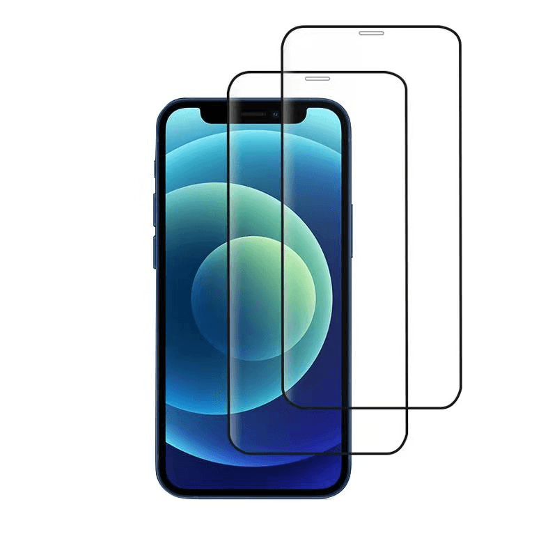 Premium iPhone 12/12 Pro Tempered Glass Screen Protector 2-Pack