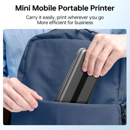 Portable Printer Wireless M832 for Travel and Home Work Use Thermal 300DPI Inkless A4 Mobile Printer Compatible with Android Ios