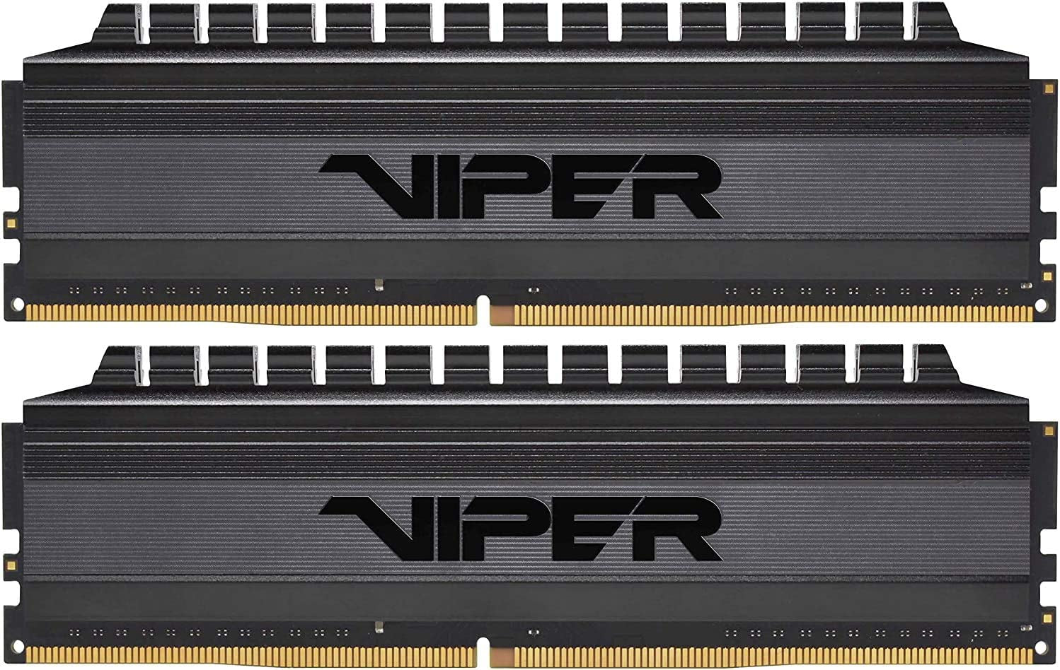 Patriot Viper 4 Blackout DDR4 RAM 8GB (2X4GB) 3200Mhz CL16 UDIMM Desktop Gaming Memory Kit - PVB48G320C6K