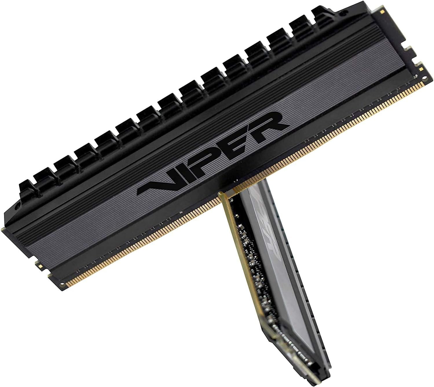 Patriot Viper 4 Blackout DDR4 RAM 8GB (2X4GB) 3200Mhz CL16 UDIMM Desktop Gaming Memory Kit - PVB48G320C6K