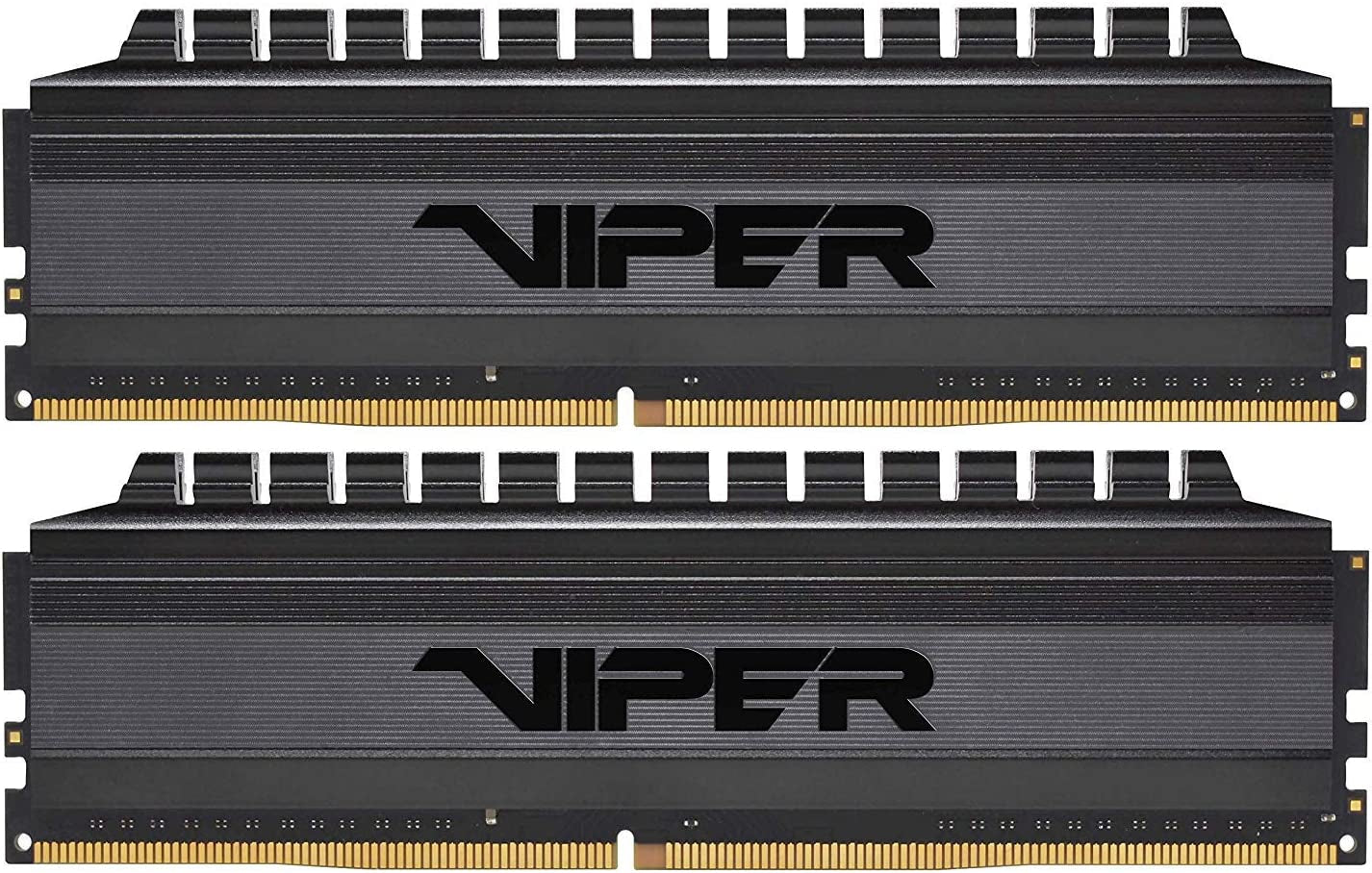 Patriot Viper 4 Blackout DDR4 RAM 8GB (2X4GB) 3200Mhz CL16 UDIMM Desktop Gaming Memory Kit - PVB48G320C6K