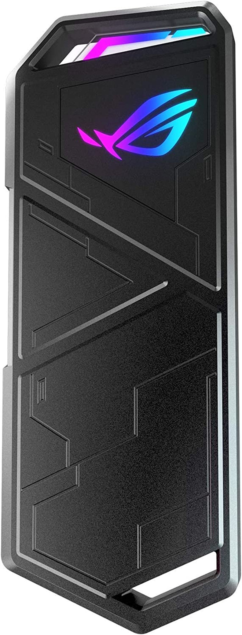 ROG STRIX Arion Aluminum Alloy M.2 Nvme SSD External Portable Enclosure Case Adapter, USB 3.2 Gen 2 Type-C (10 Gbps), USB-C to C and USB-C to a Cables, Fits Pcie 2280/2260/2242/2230 M Key/B+M Key