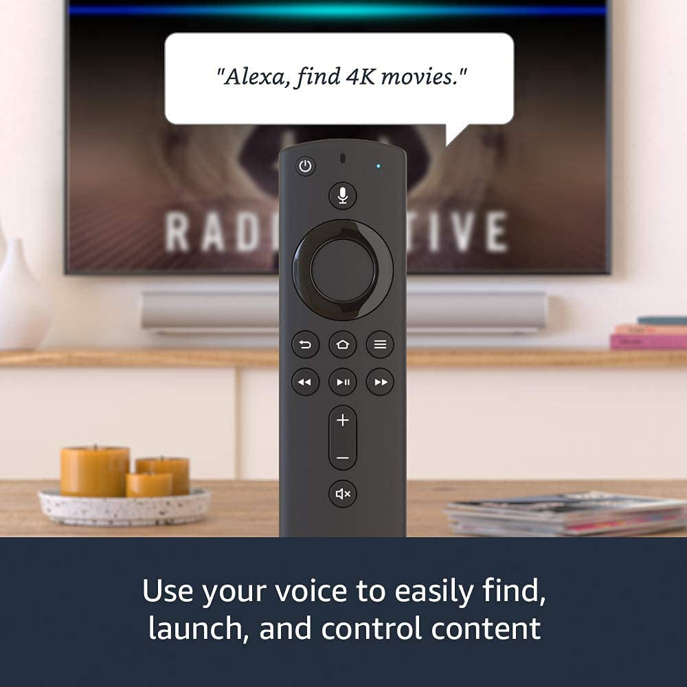 Fire TV Stick 4K Streaming Device with Alexa Voice Remote (Includes TV Controls) | Dolby Vision