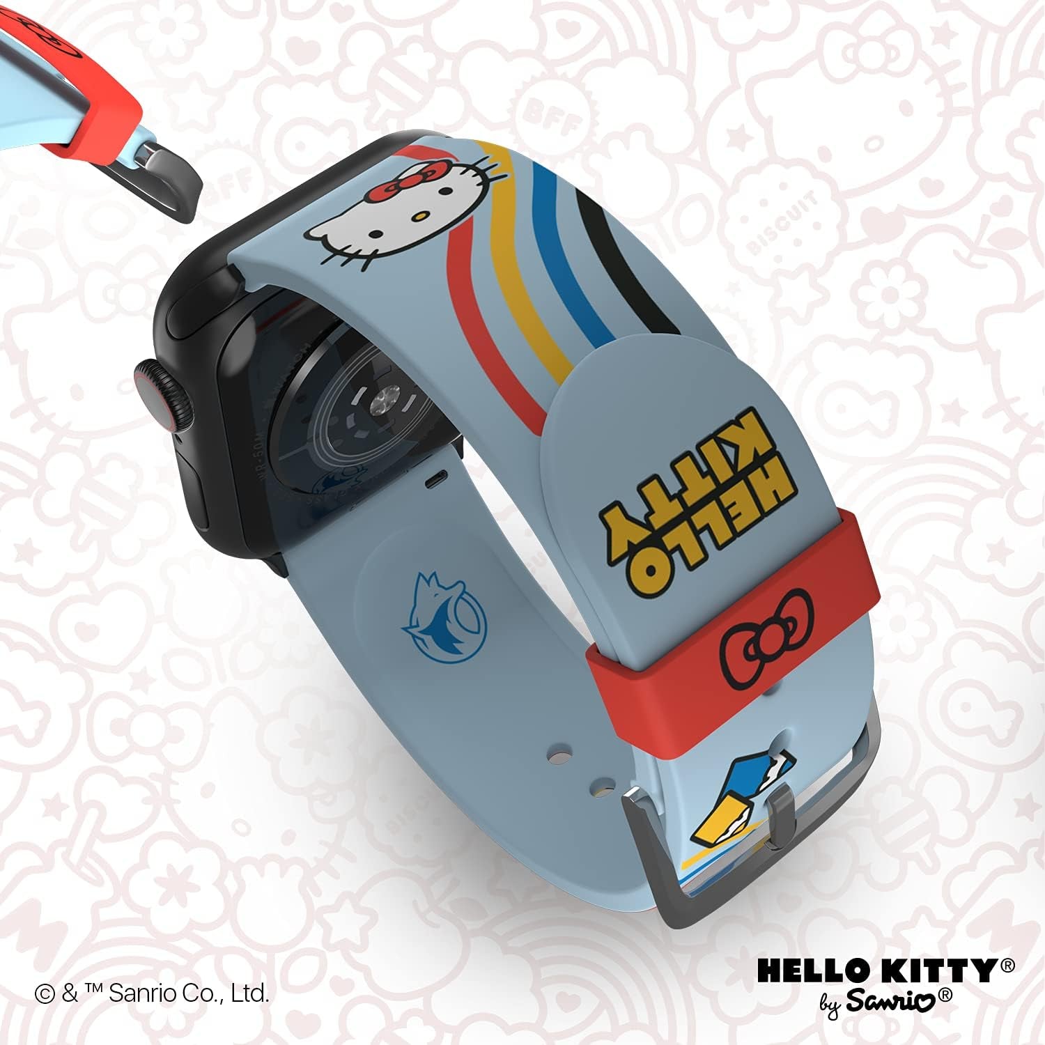 Hello Kitty Smartwatch Band - Officially Licensed, Compatible with Apple Watch (Not Included)