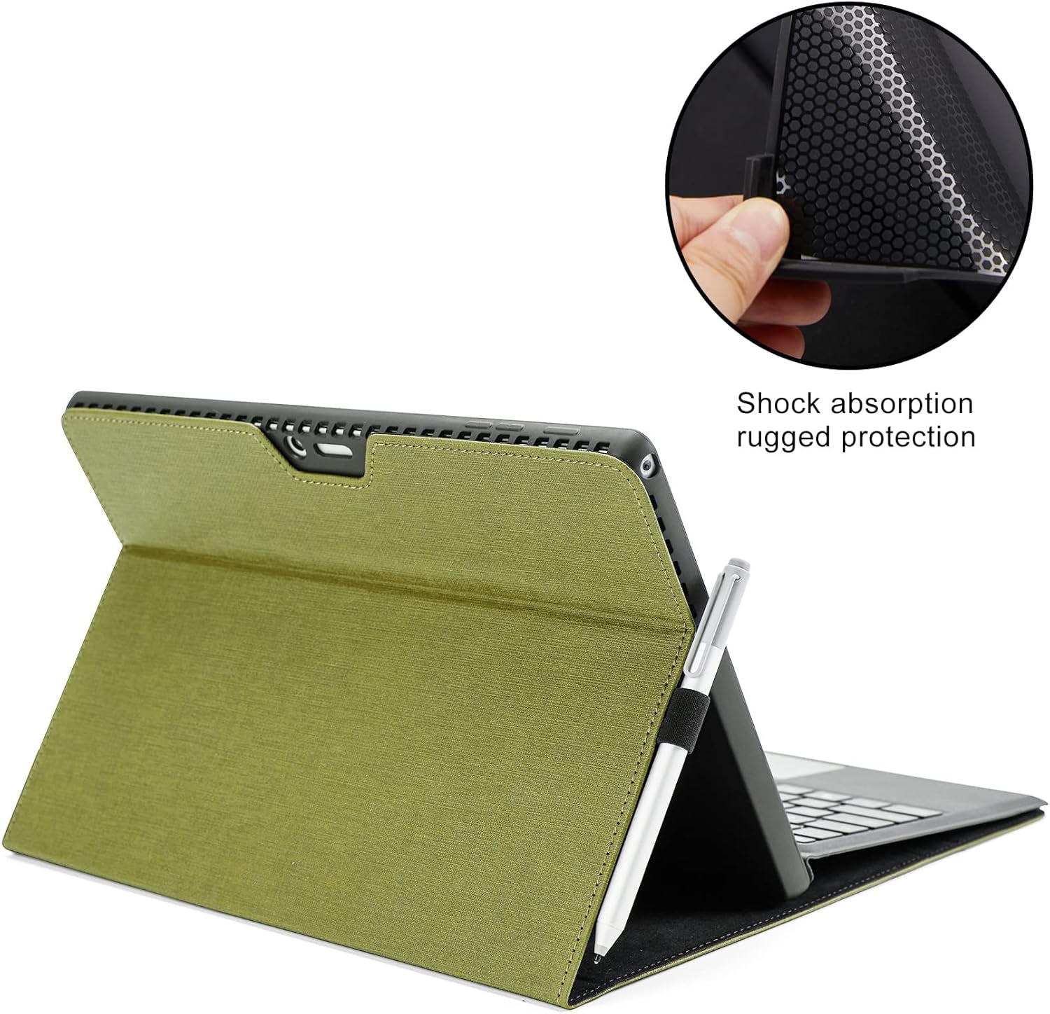 Microsoft Surface Pro 7 Case,Protective Case for 12.3 Inch Surface Pro 7 Plus, Surface Pro 7, Surface Pro 6, Pro 5, Pro 4 Compatible with Type Cover Keyboard(Keyboard Not Included)