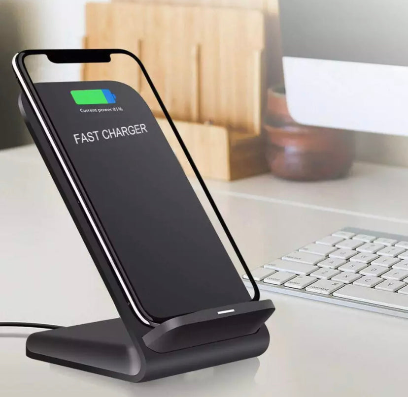 Wireless QI Charger Stand Dock Holder