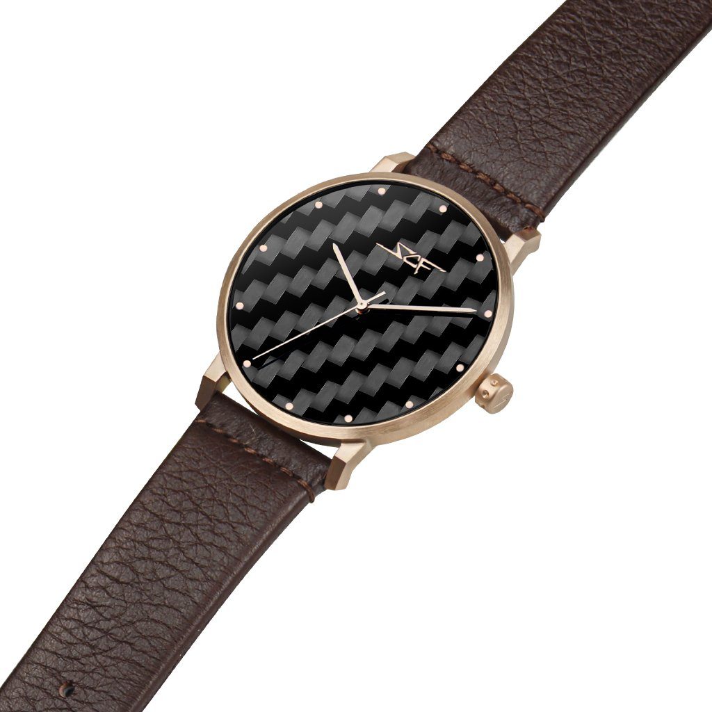 ●BOURBON● ALPHA Series Carbon Fiber Watch