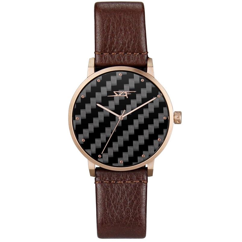 ●BOURBON● ALPHA Series Carbon Fiber Watch