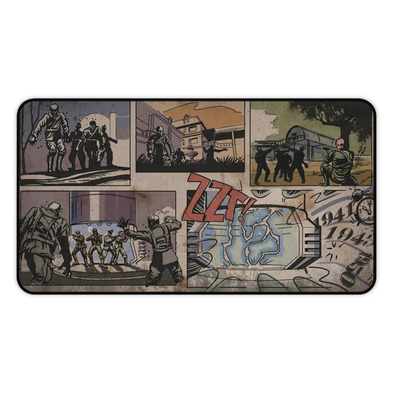 Zombies Desk Mats – Black Ops-Inspired Loading Screens (Kino, Origins, Tranzit, Ascension) – Black Ops-Inspired Loading Screen Design, Gaming Items