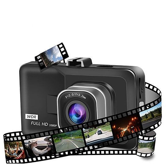 Black Box Dash Cam 1080p G-Sensor Looping Camera Mobil