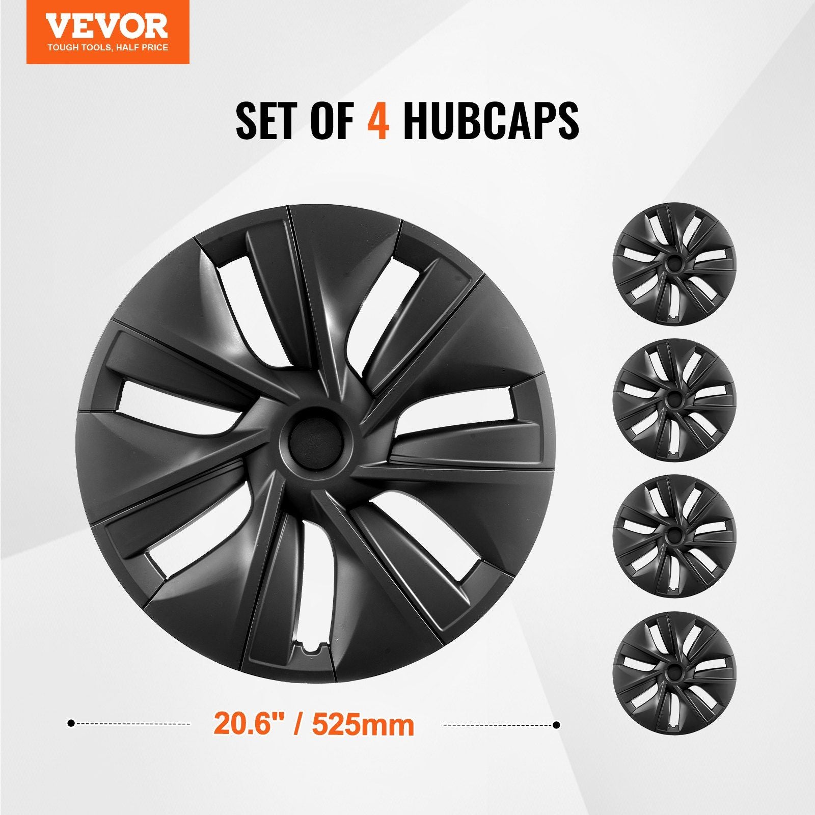 Vevor 19 "2020-2023의 휠 림 커버 모델 모델 Y Hubcap valve 노즐 구멍