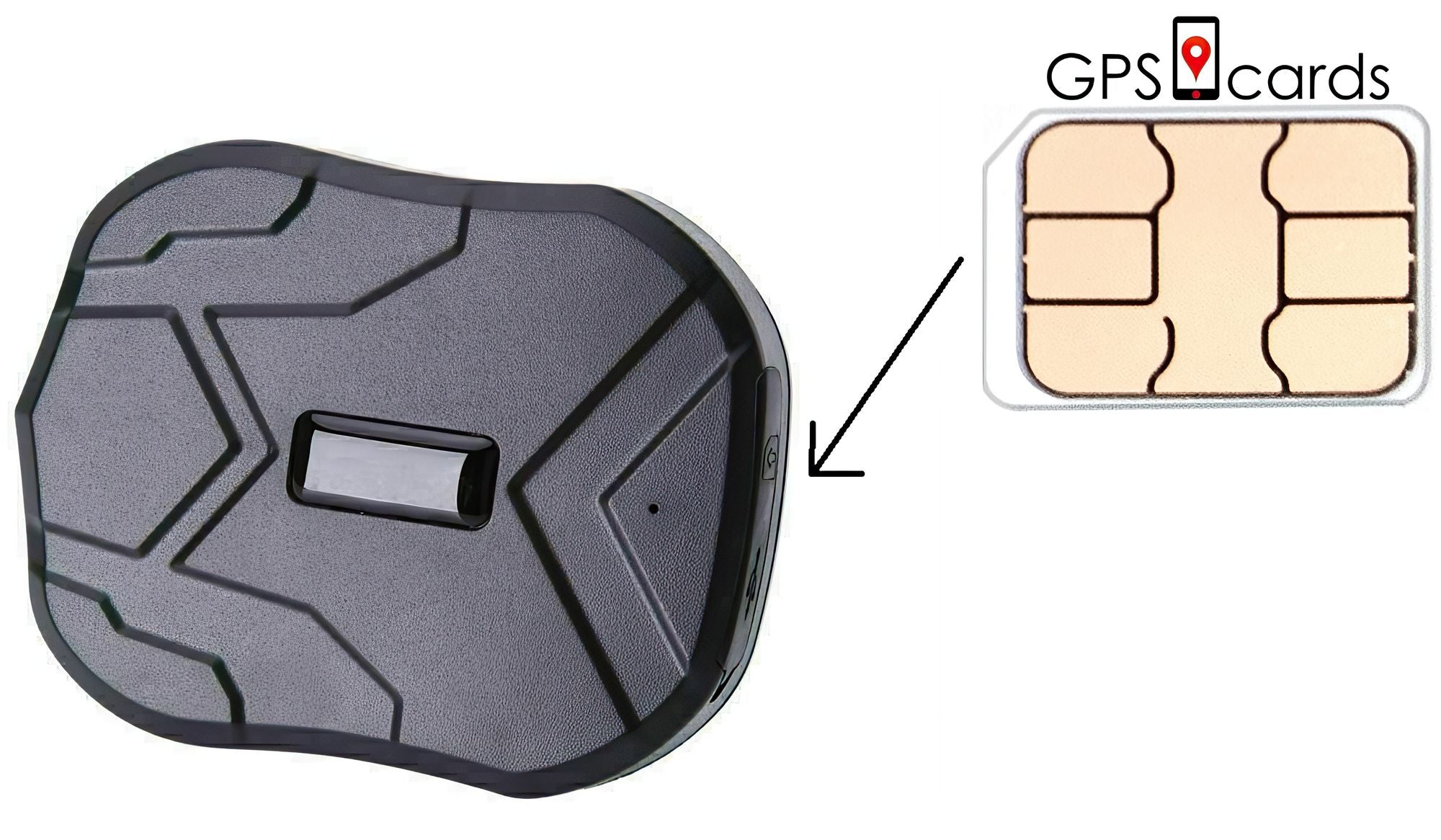 SIM-kort för GPS-tracker GF-09 med röstkommando smart och effektiv