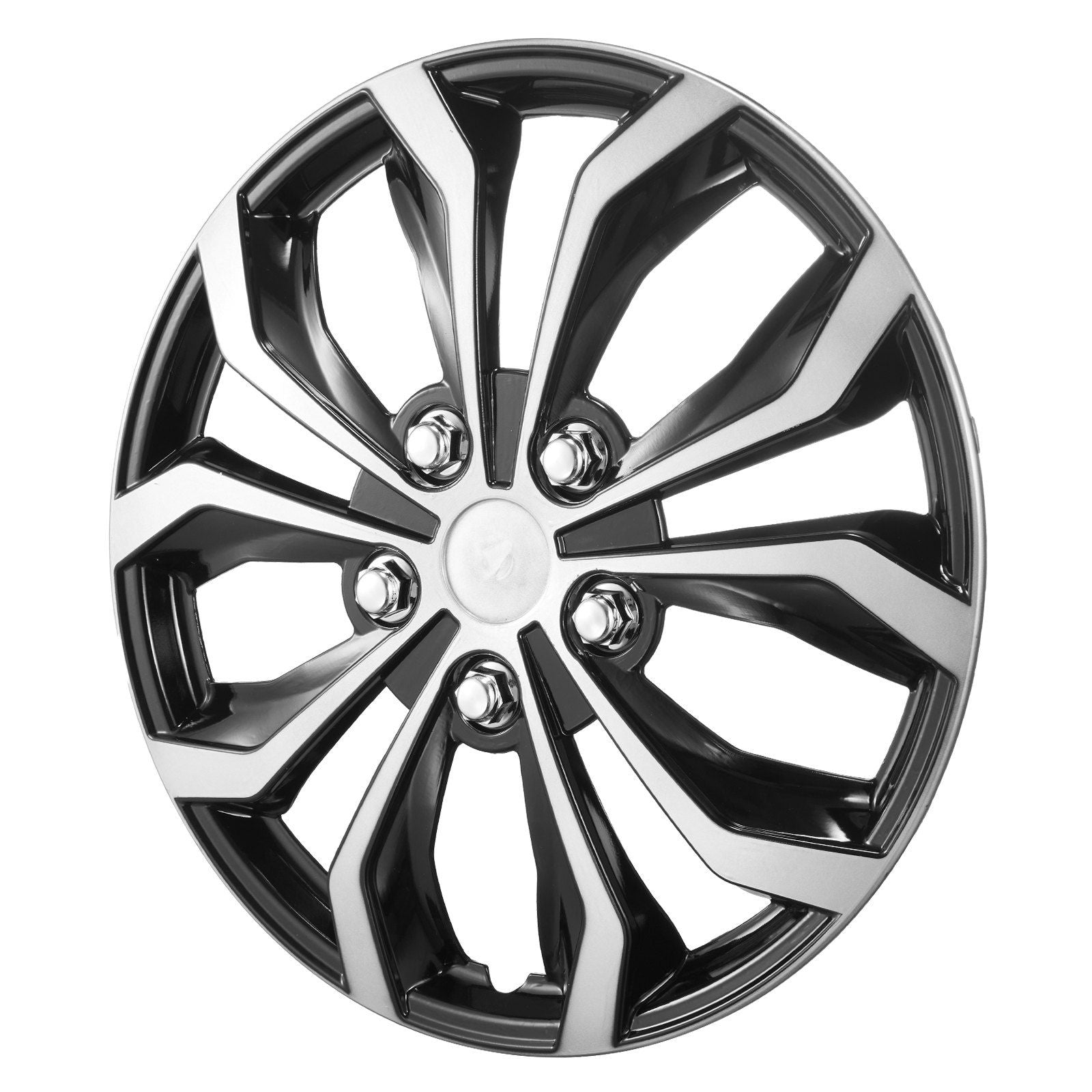 Vevor 16 "Rim Rim Cover Hubcaps مجموعة من 4 hubcap متينة لجميع استخدام الطقس