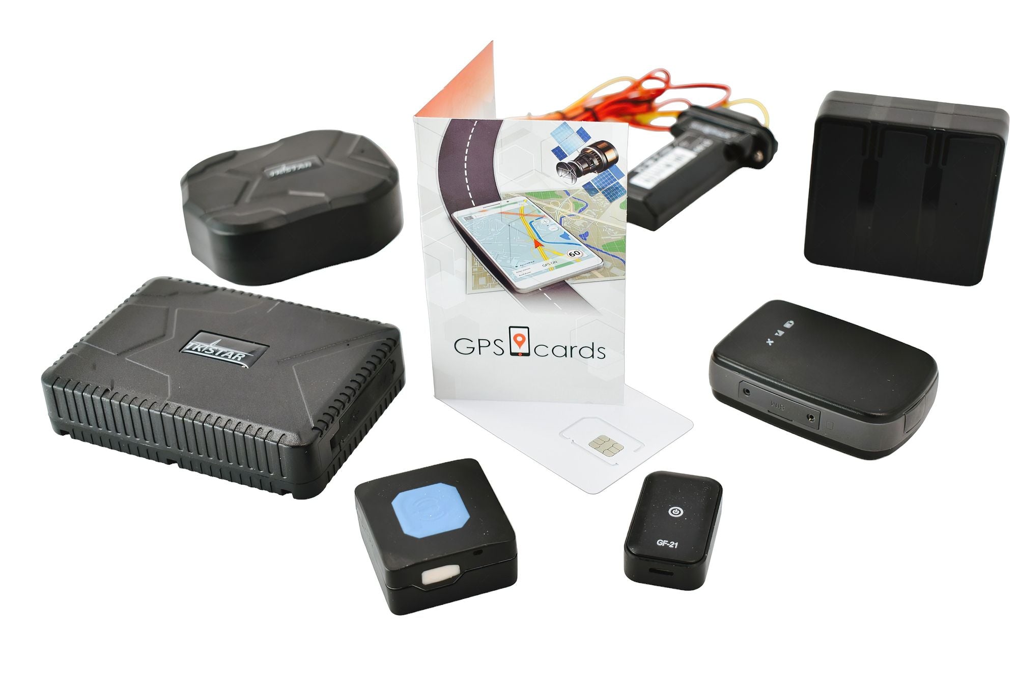 Cárta SIM GPS Domhanda do M2M-SMART Carr GPS GPS Tracker + Smartphone App